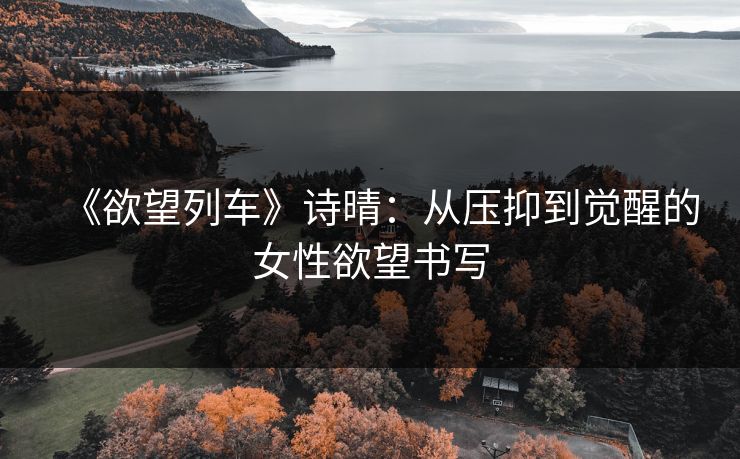 《欲望列车》诗晴：从压抑到觉醒的女性欲望书写  第1张